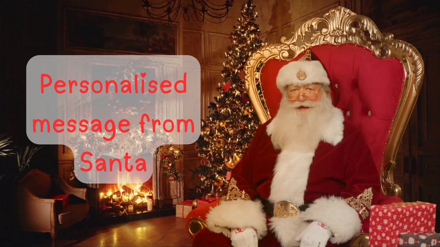 Personalised Santa Message + Story (The Lost Reindeer)