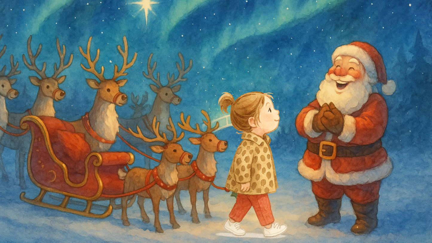 Personalised Santa Message + Story (The Lost Reindeer)