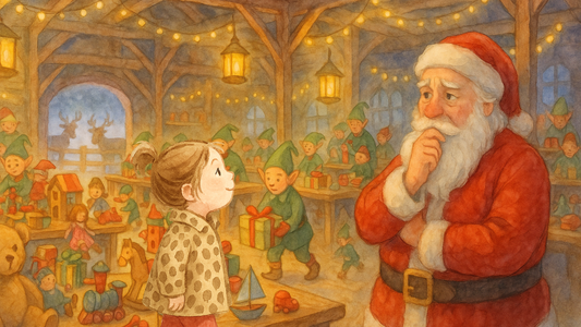Personalised Santa Message + Story (The Lost Reindeer)